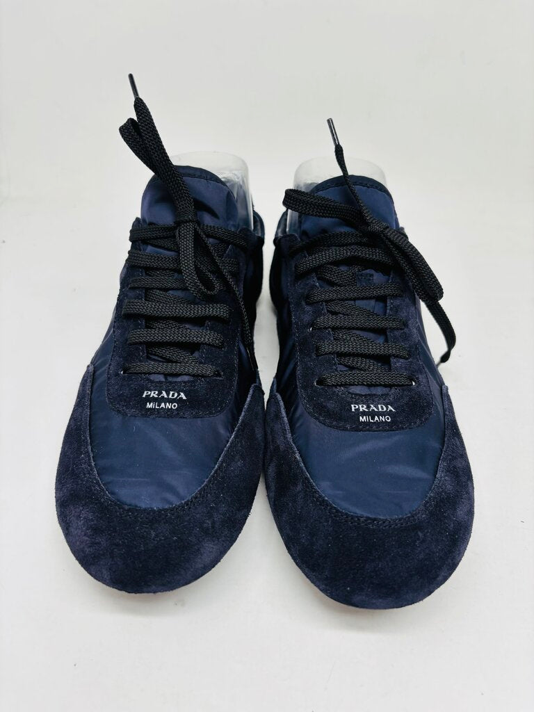 Prada LUXURY SHOES Navy 8