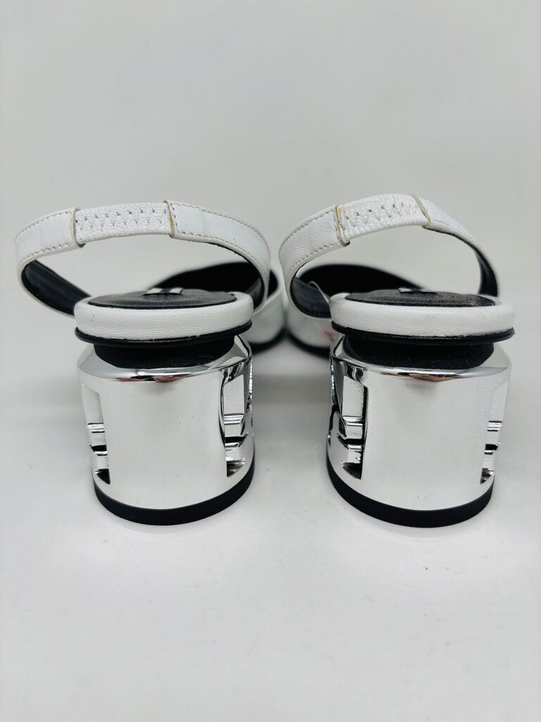 Karl Lagerfeld Heels White 6.5