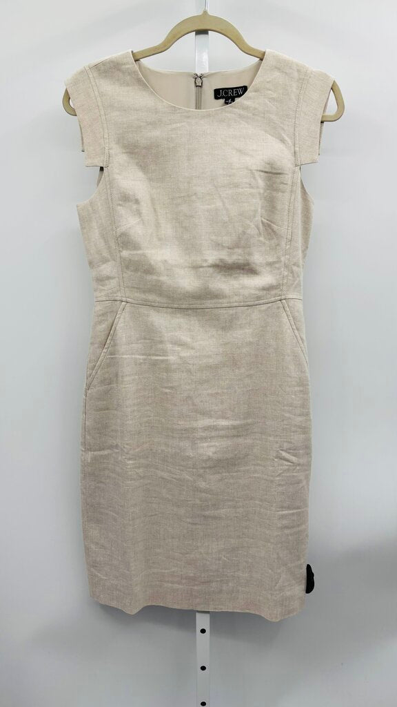 J. Crew Dress Beige 6