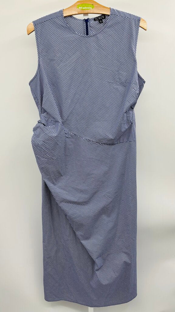 J. Crew Maxi Dress Plus Blue 18