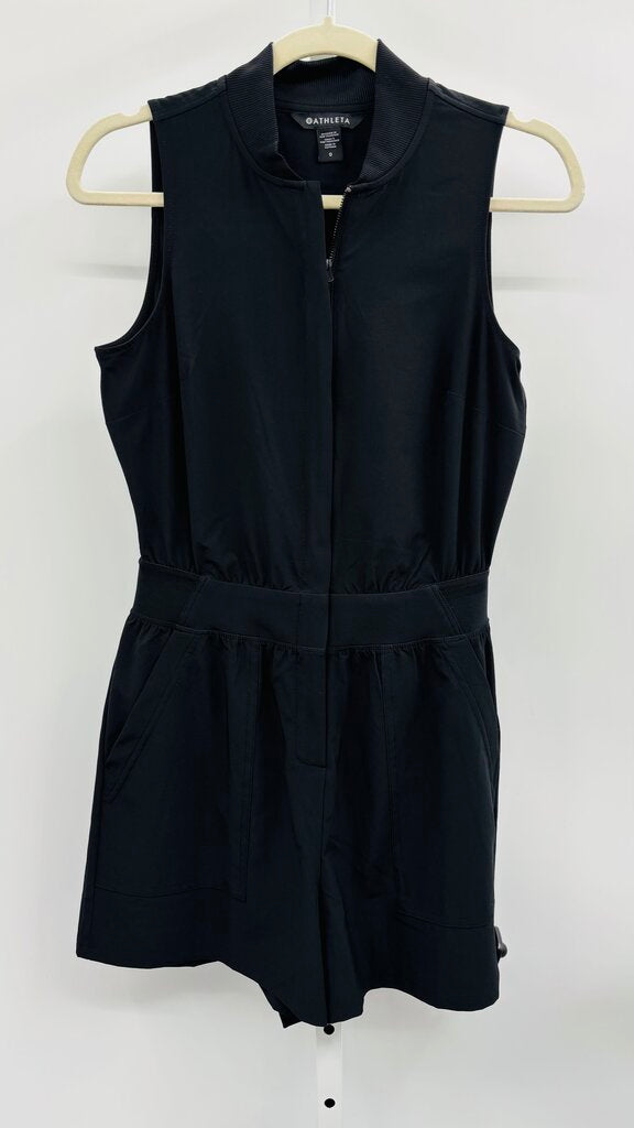 Athleta Romper Black 0