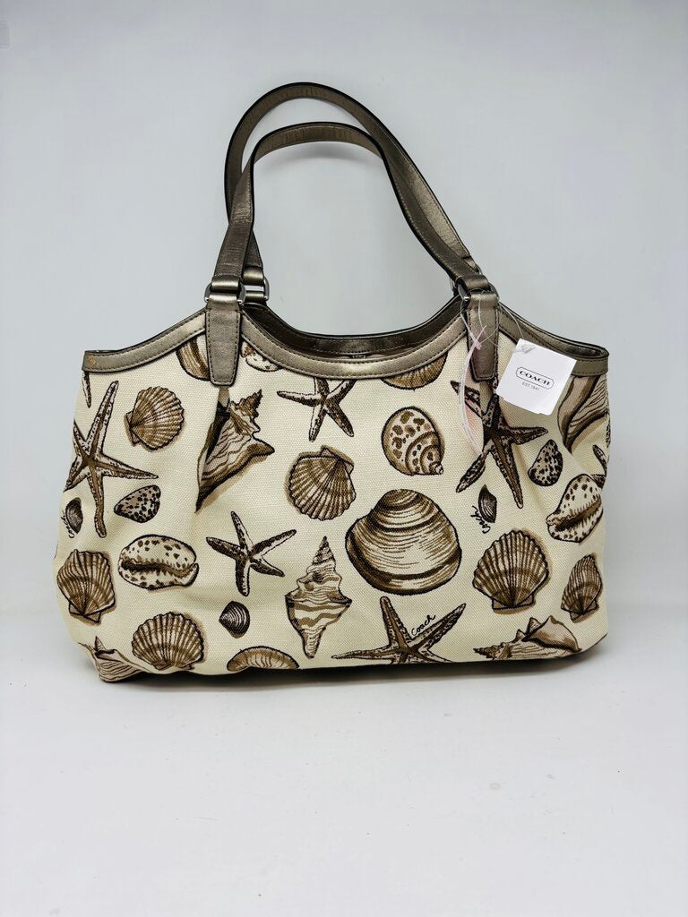 Coach Handbag Beige