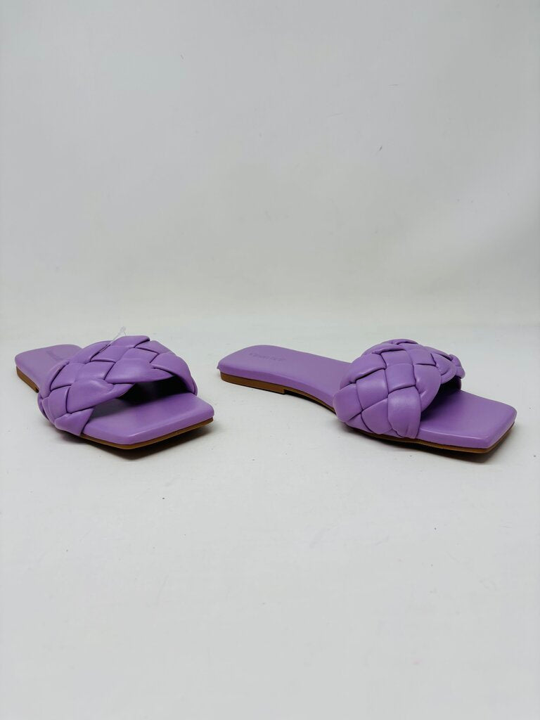 Open Edit Sandals Purple 8.5