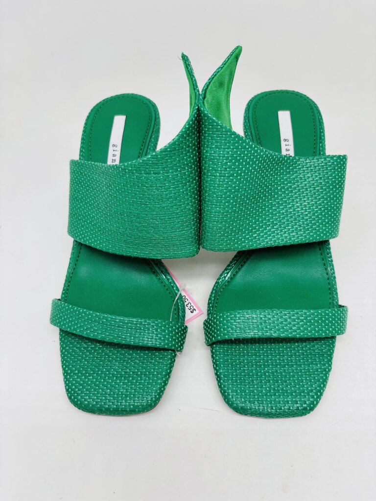 Gianni Bini Wedge Green 5.5