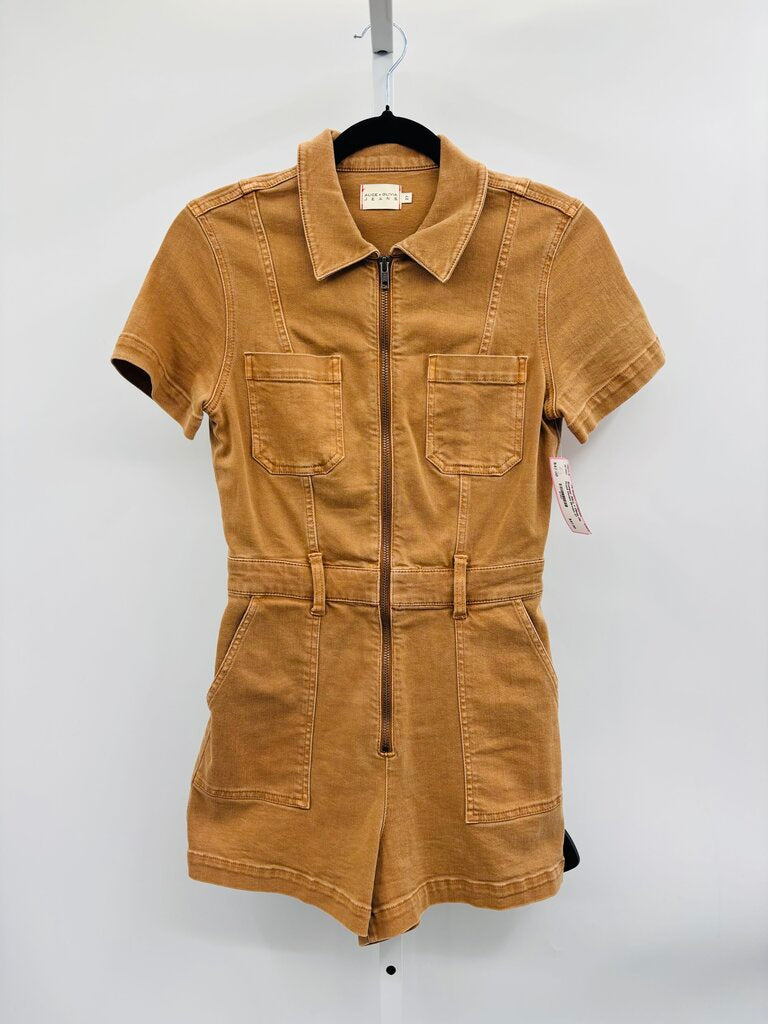 Alice + Olivia Romper Brown 27