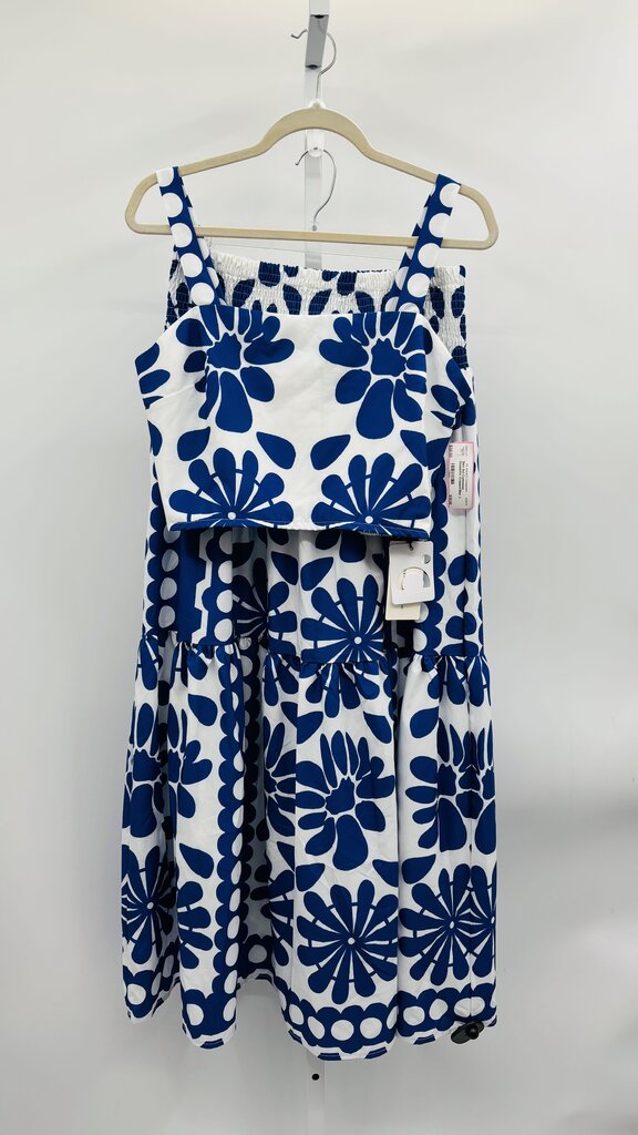 Commense Skirt Set Blue L