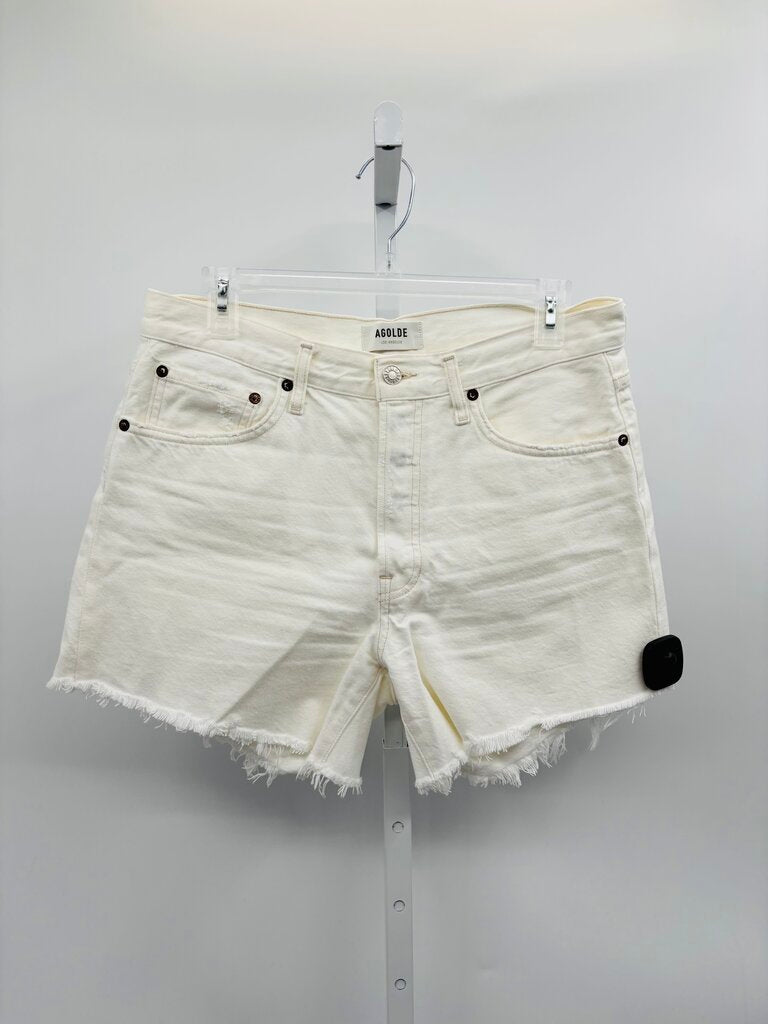 Agolde Shorts White 28