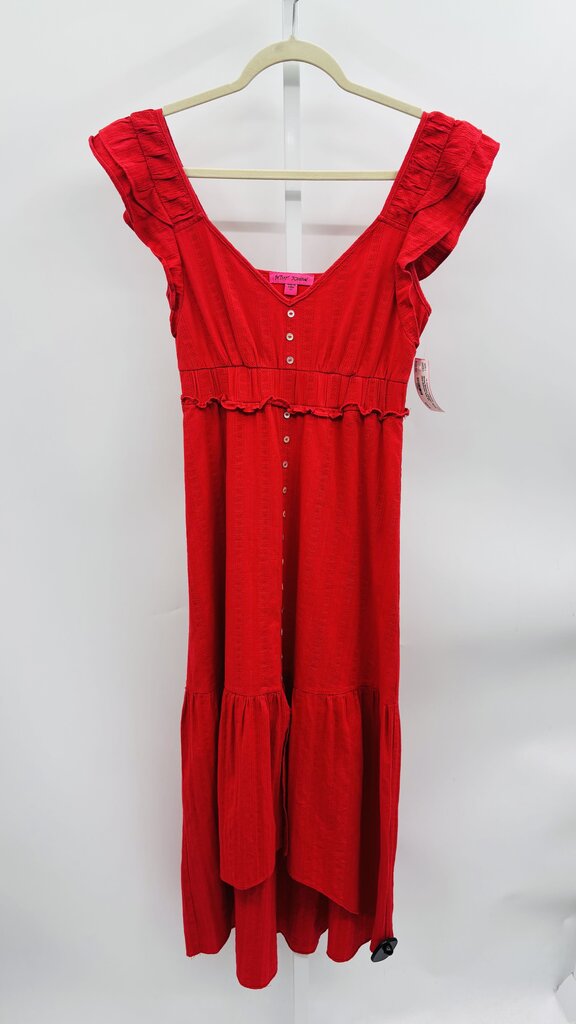 Betsey Johnson Dress Red XS