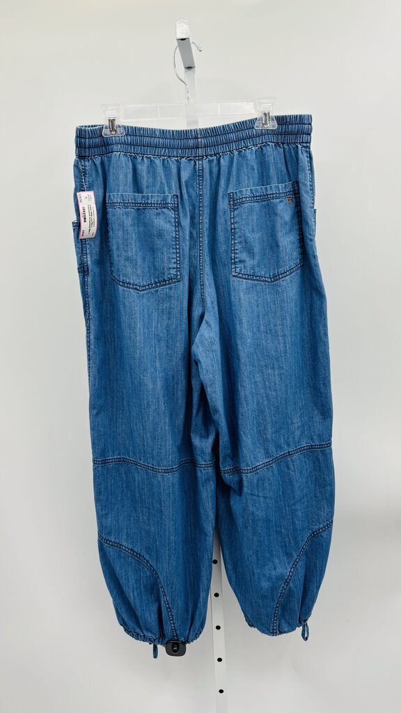 Pilcro Pants Wide Leg Blue L