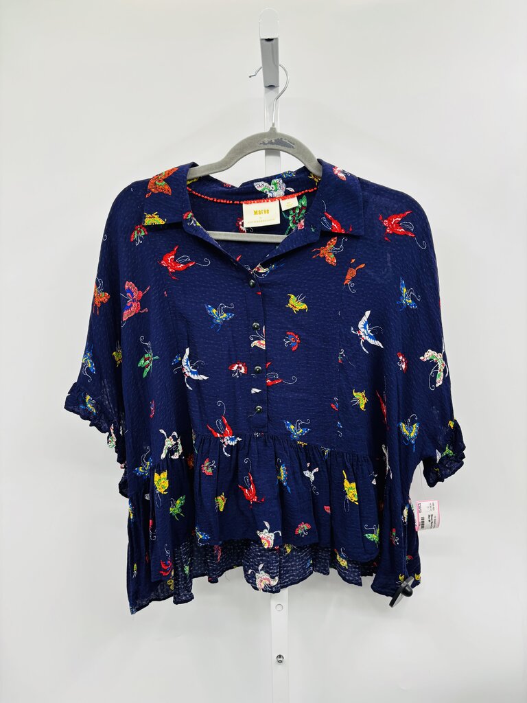 Maeve Blouse Navy Blue MP