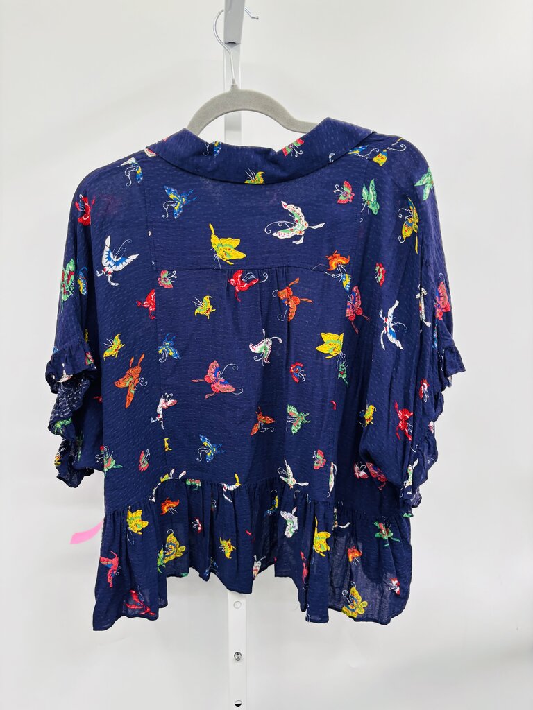 Maeve Blouse Navy Blue MP