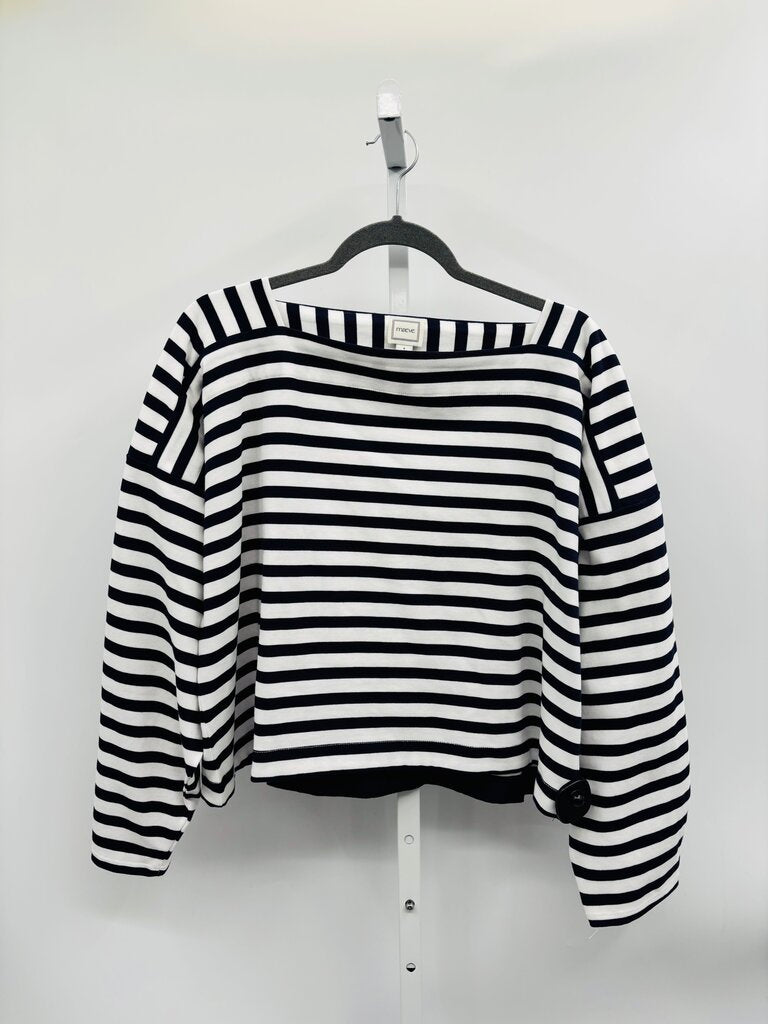 Maeve Sweatshirt Blue/White S