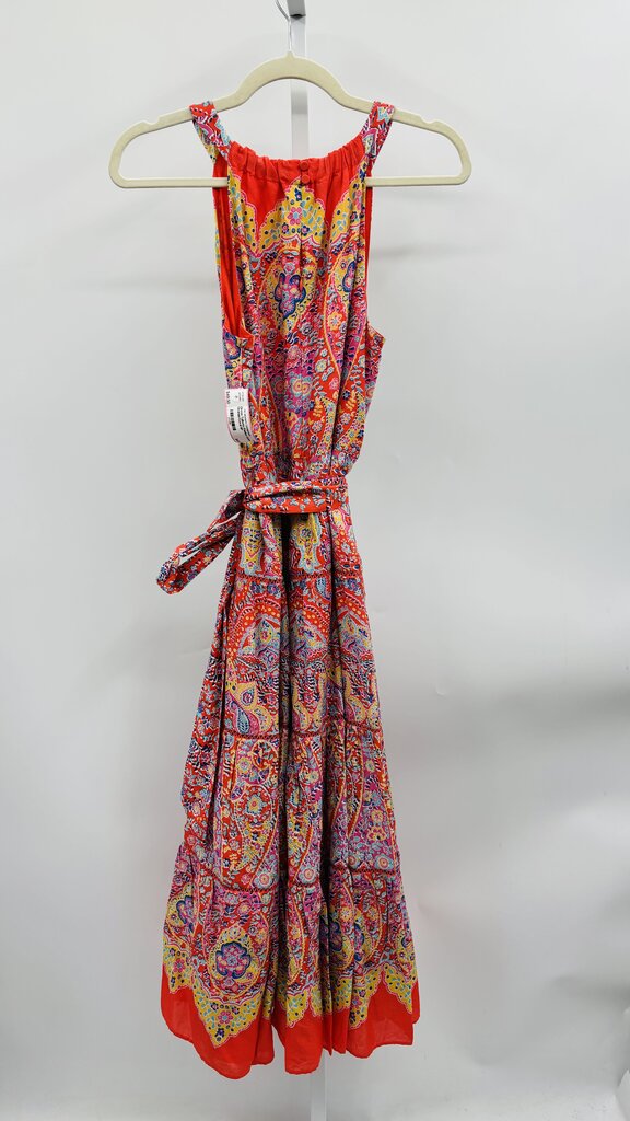 Talbots Dress Orange/Coral 6P