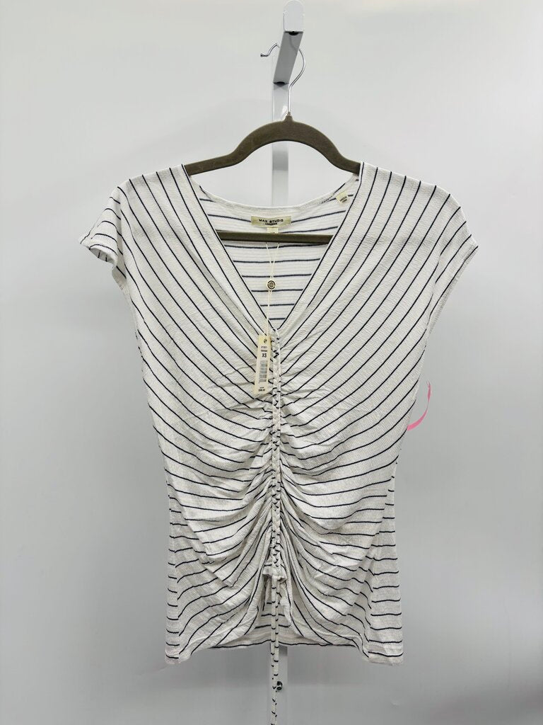 Max Studio Top White XS