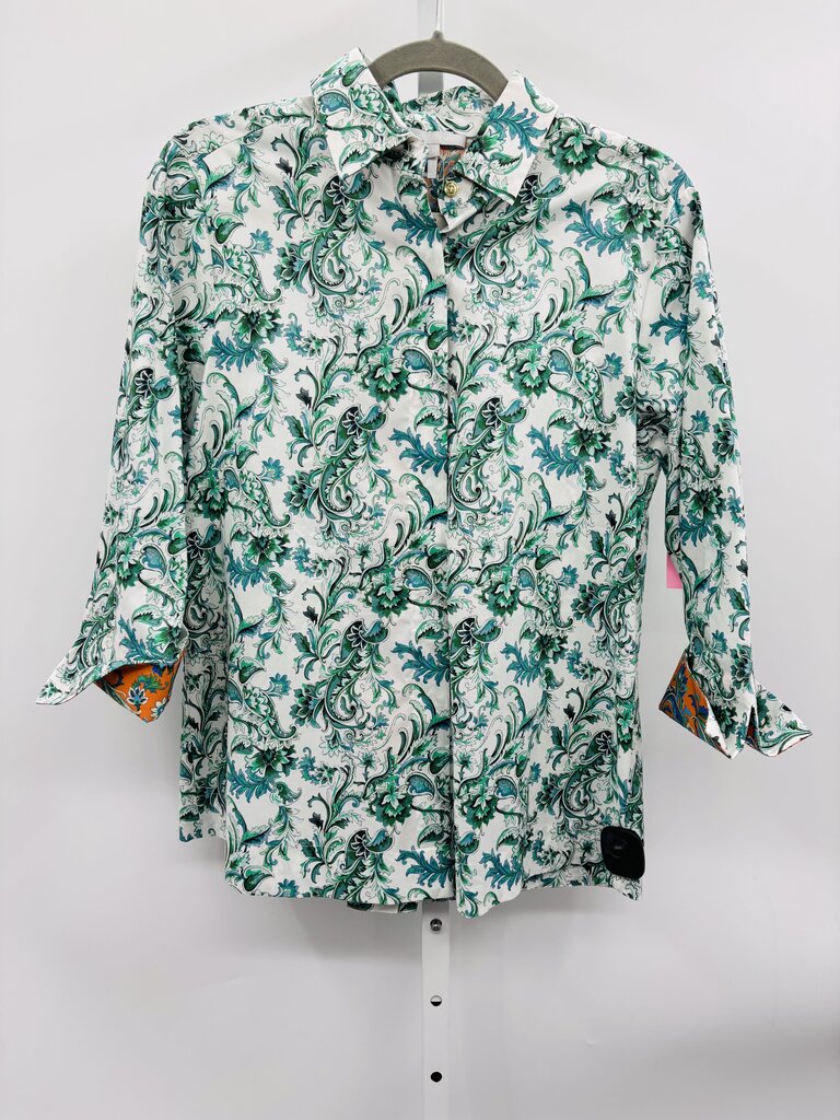Hinson Wu Top White/Green S
