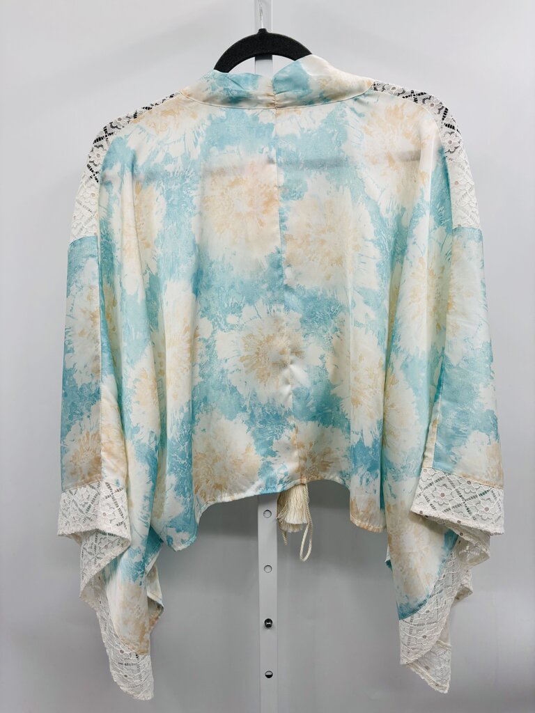 Mystree Kimono Blue/White S