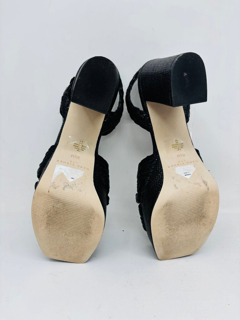 Marc Fisher Sandals Blacl 8.5