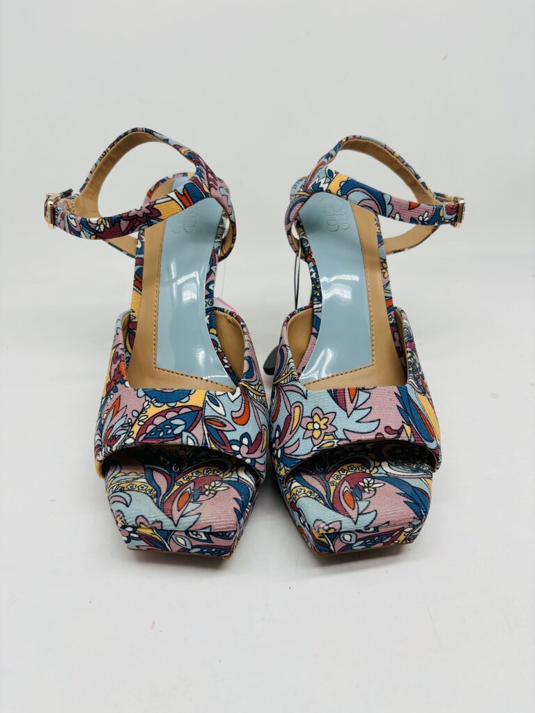 Gianni Bini Heels Blue Multi 8.5