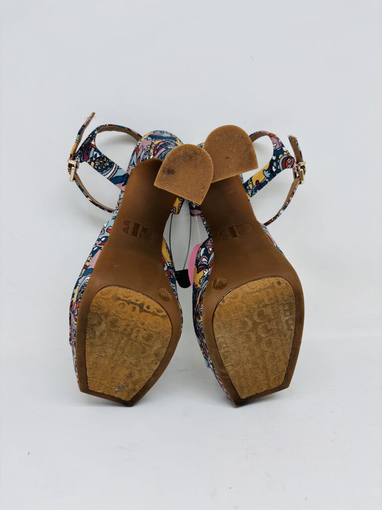 Gianni Bini Heels Blue Multi 8.5