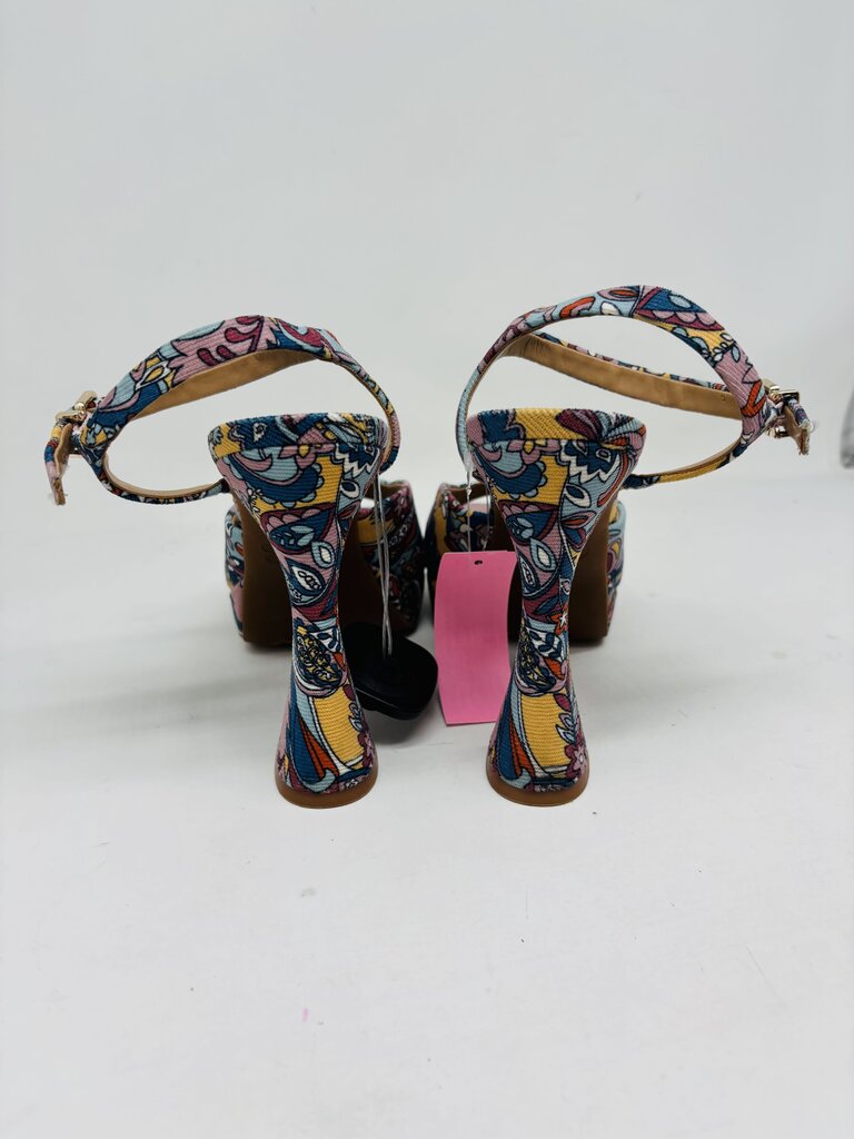 Gianni Bini Heels Blue Multi 8.5