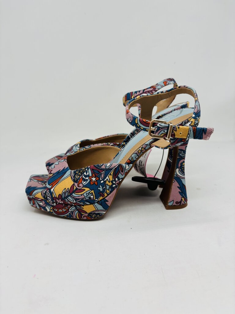 Gianni Bini Heels Blue Multi 8.5