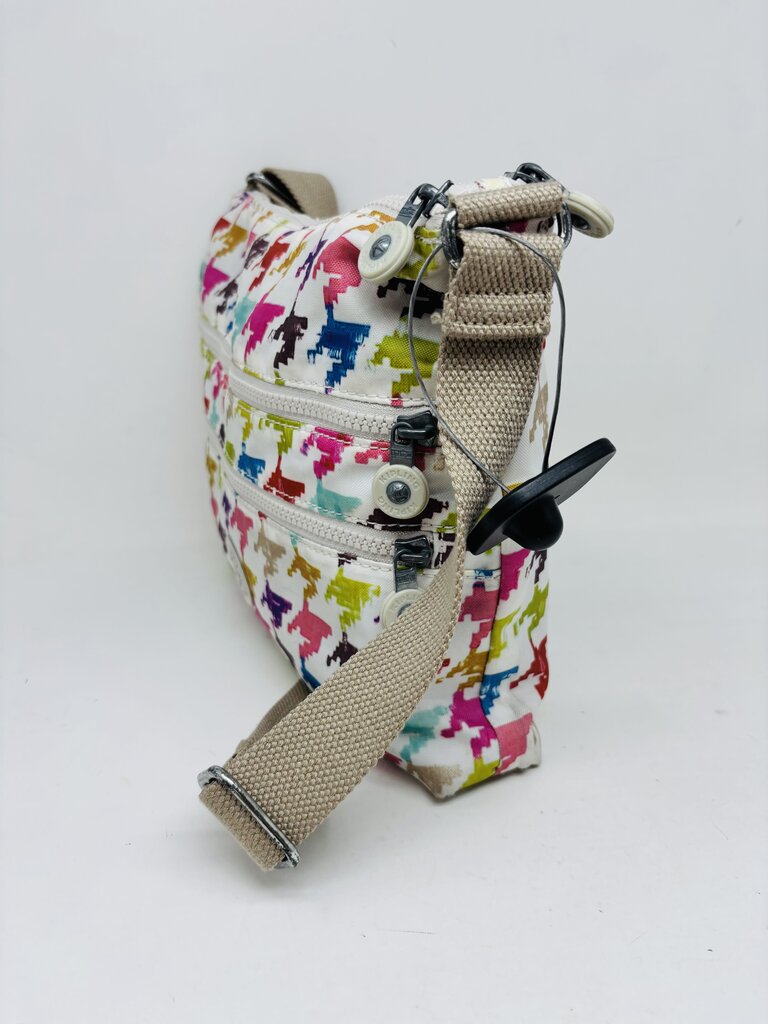Kipling Crossbody Bag White Multi