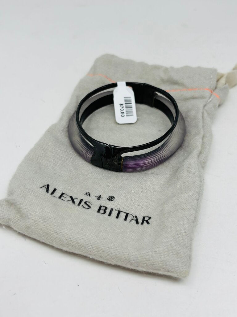 Alexis Bittar Bracelet Purple/Gunmetal
