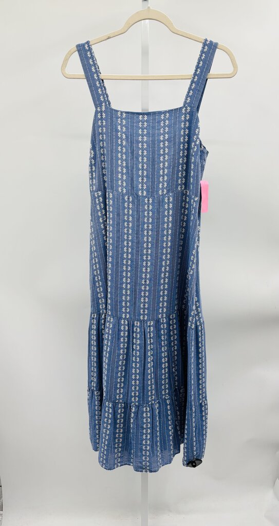 Madewell Maxi Dress Blue/White 6