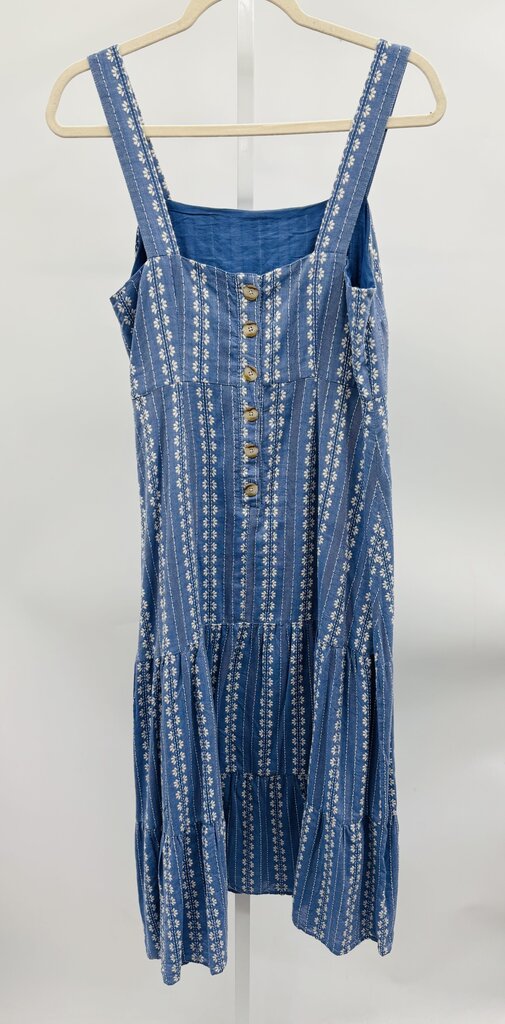 Madewell Maxi Dress Blue/White 6