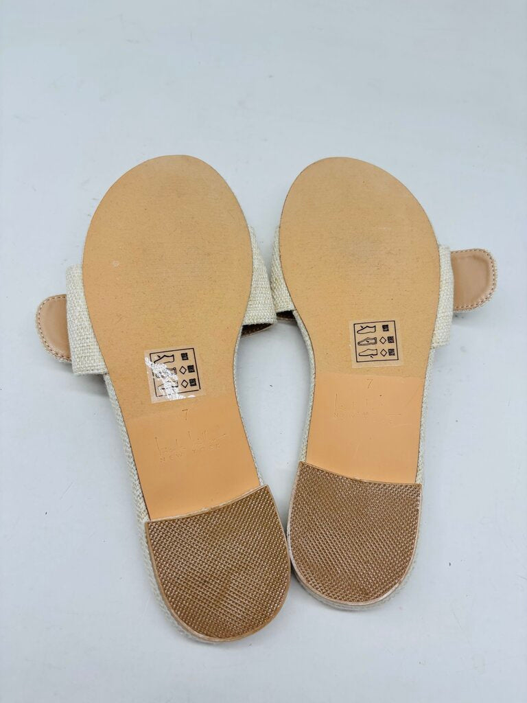 Nicole Miller Sandals Tan 7