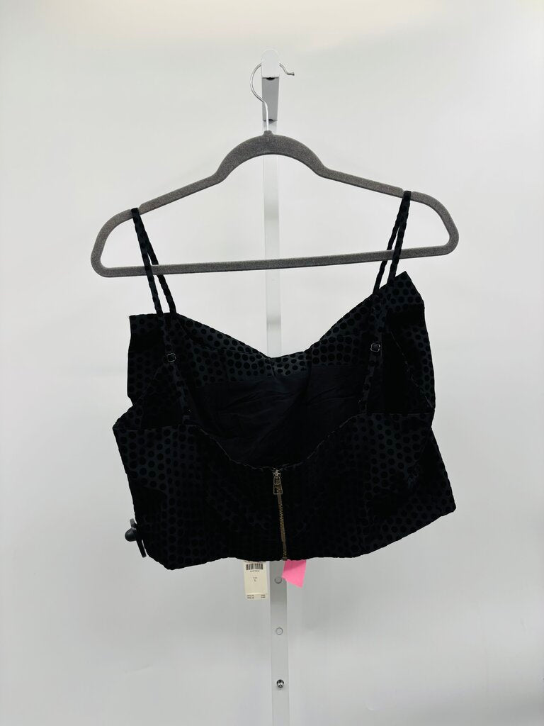 Maeve Crop Top Black L