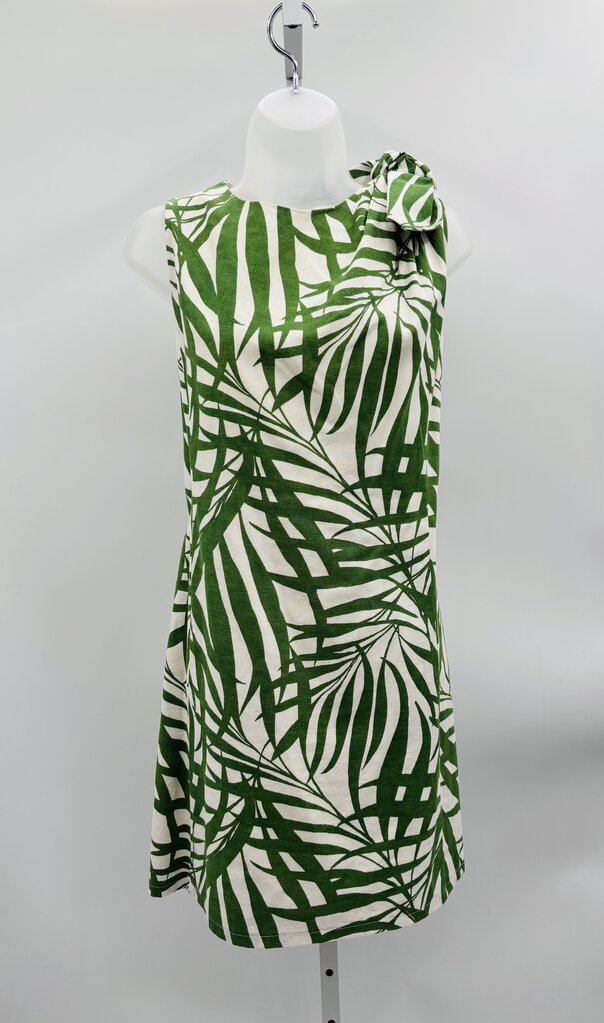 Kate Spade Dress Green/White 10