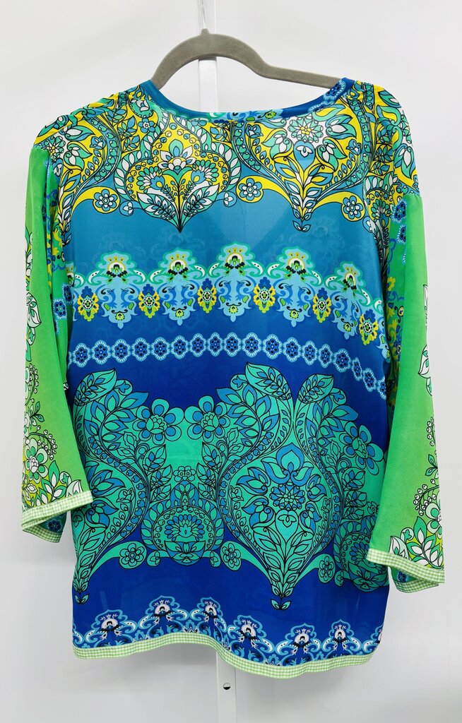 Johnny Was Blouse Green M