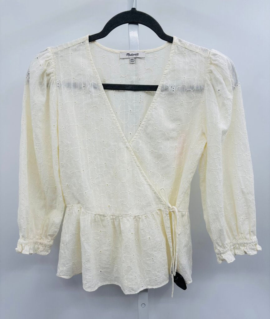 Madewell Blouse Off-White XXS