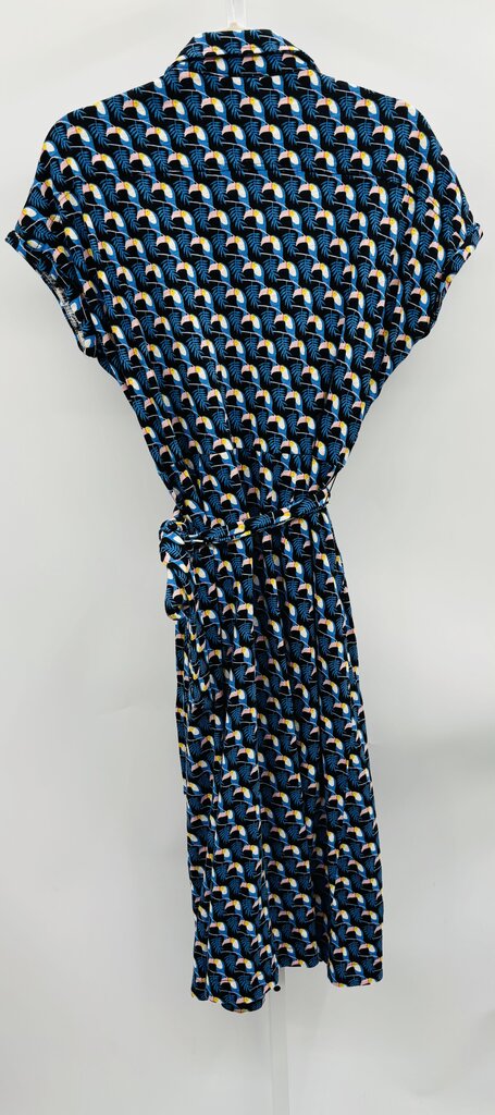 Boden Maxi Dress Blue/Black 12