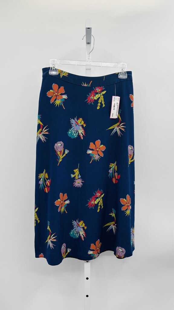 Madewell Skirt Midi Blue 2