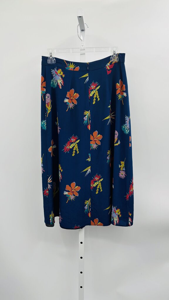 Madewell Skirt Midi Blue 2