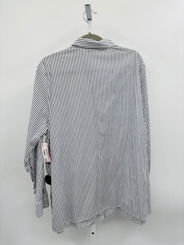 Marina Rinaldi Blouse White/Grey 14