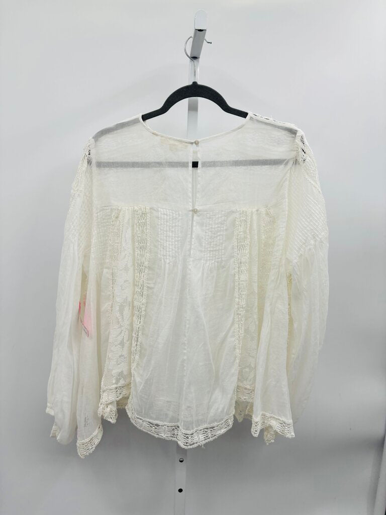 Forever That Girl Blouse White 2X