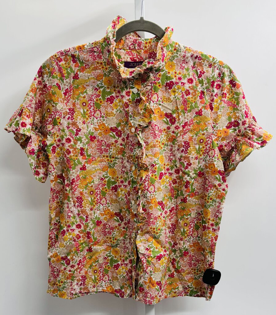 J. Crew Top Yellow Multi 10
