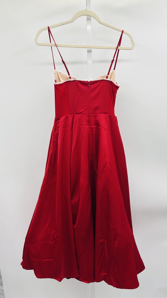 Almond Muse Dress Red S