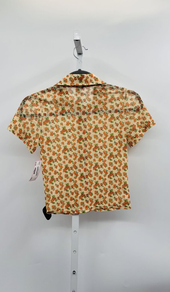 Motel Top Yellow/Orange S