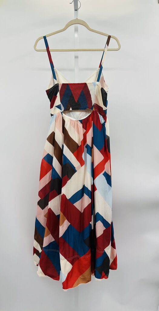 Banana Republic Maxi Dress Red/Blue 10