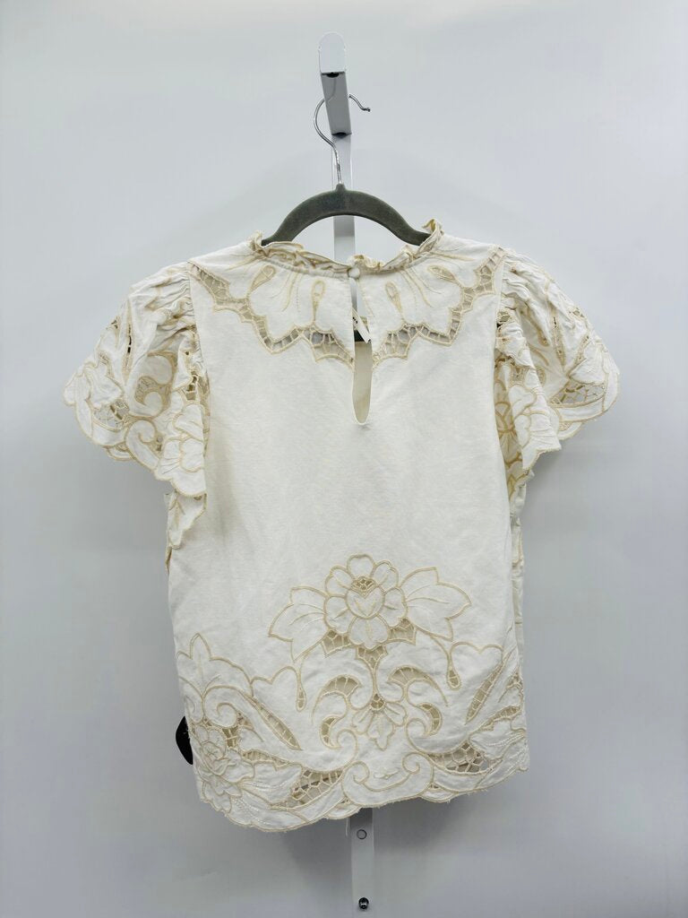 Anthropologie Top White M