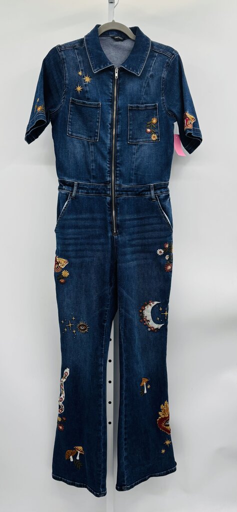 Driftwood Jumpsuit Blue Est M