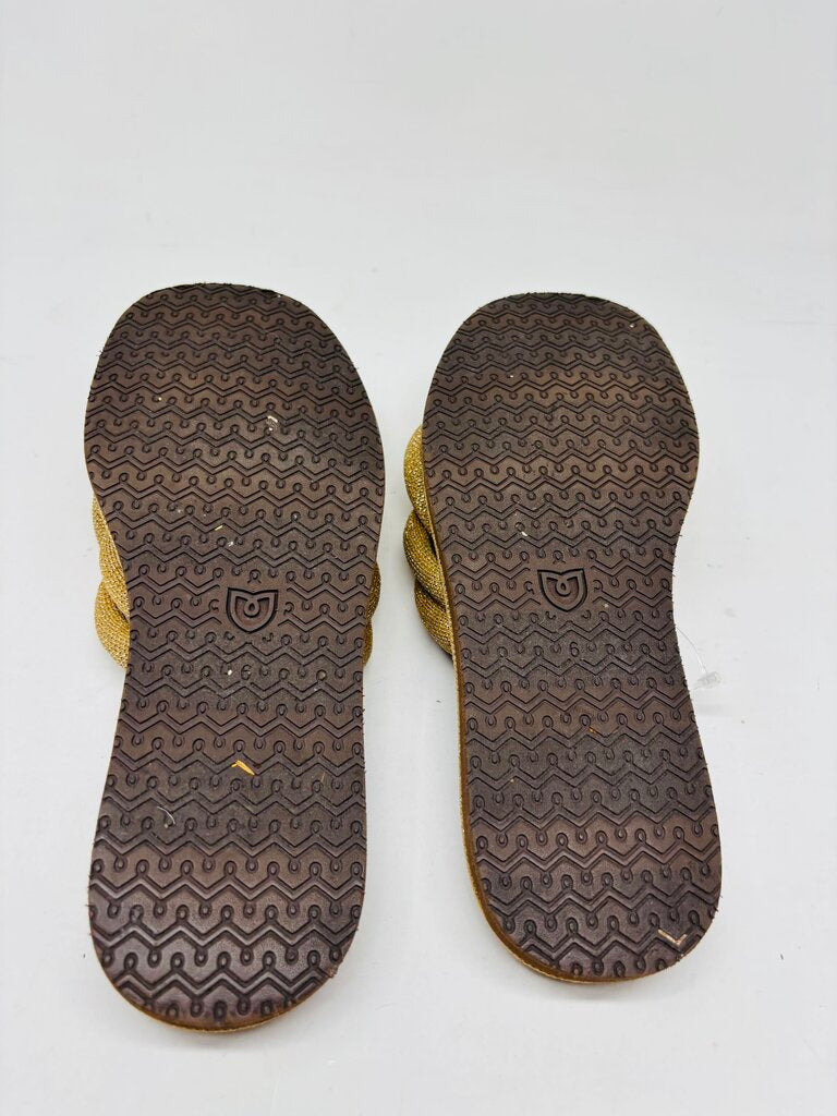 Rothy's Sandals Gold 6