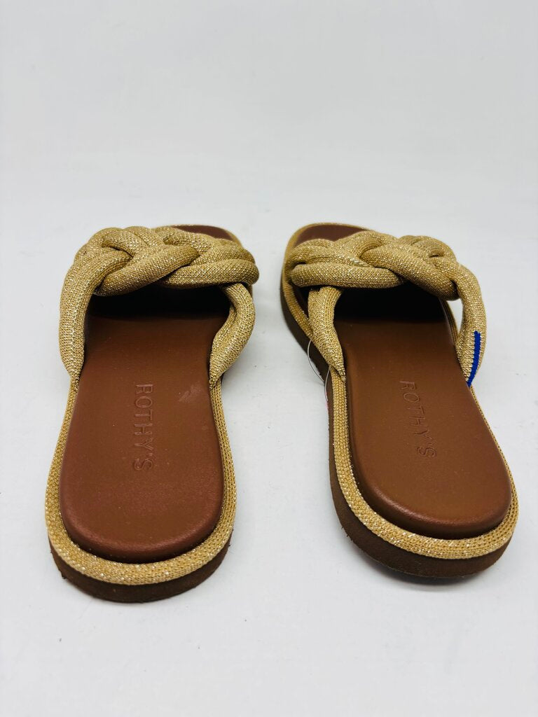 Rothy's Sandals Gold 6