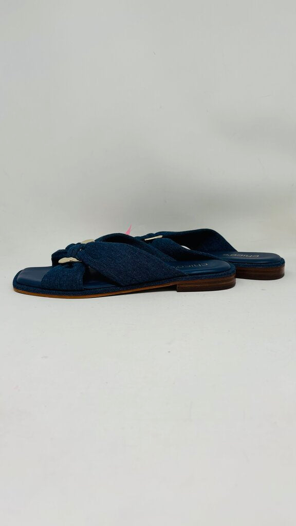 Chico's Sandals Blue 8