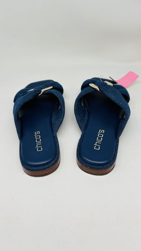 Chico's Sandals Blue 8