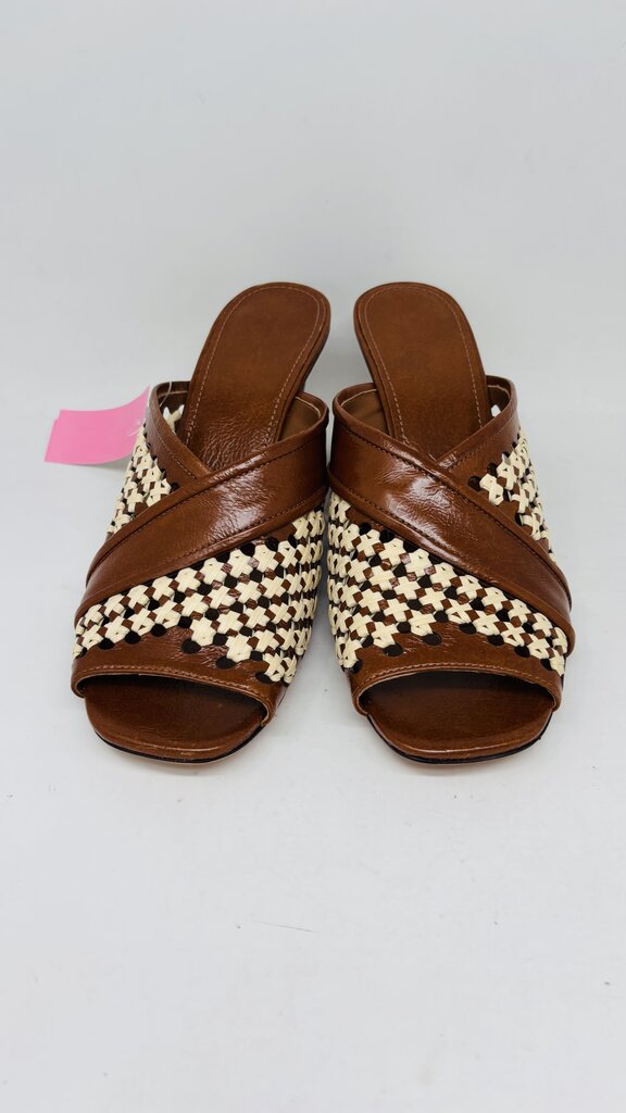 Tory Burch Wedge Brown 9.5